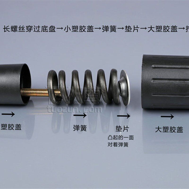 电脑椅子后仰调节弹簧底盘旋钮圆形配件逍遥靠背升降转椅螺丝弹簧