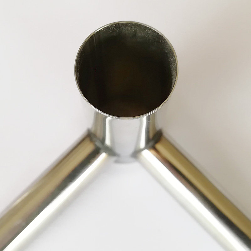 精选蚊帐三通接口三角通接头架子配件不落地蚊帐不锈钢底下三接口