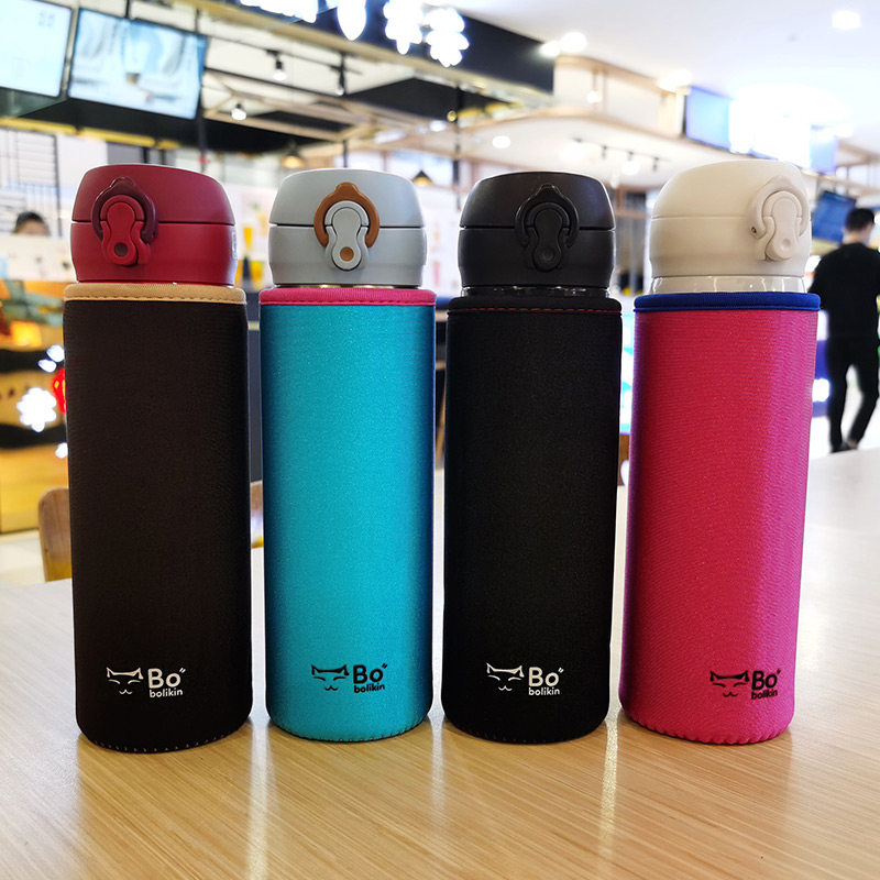 水杯保温杯杯套手提杯子袋保护套隔热防摔通用350 500 600 750ml