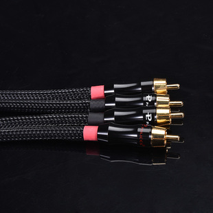 精选发烧级双RCA音频信号线 双莲花线 输出输入线 纯铜4N99.99%无