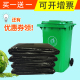 黑色超大号垃圾袋物业环卫酒店80x100大中小号大型塑料袋加厚
