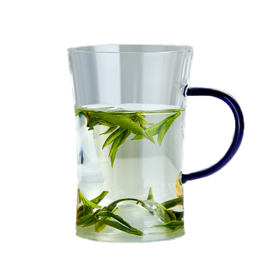 新羽耐高温玻璃杯绿茶杯小望月杯猴魁杯办公M杯牛奶杯红茶杯男女