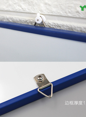 磁性黑板便携小白板双面挂式inAs软边儿童家用磁力桌面支架写字板