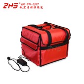 方形保温箱e外卖12寸披萨电发热送餐箱国外小汽车比萨加热包送餐