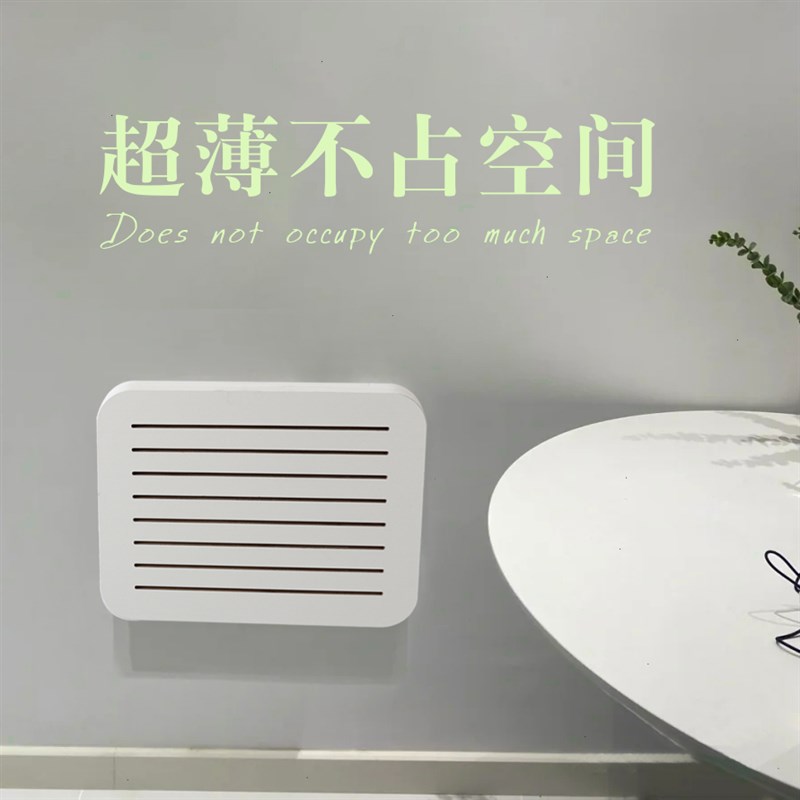 现货速发弱电箱装饰画简约百叶竖款配电表箱多媒体光纤盒网络线遮