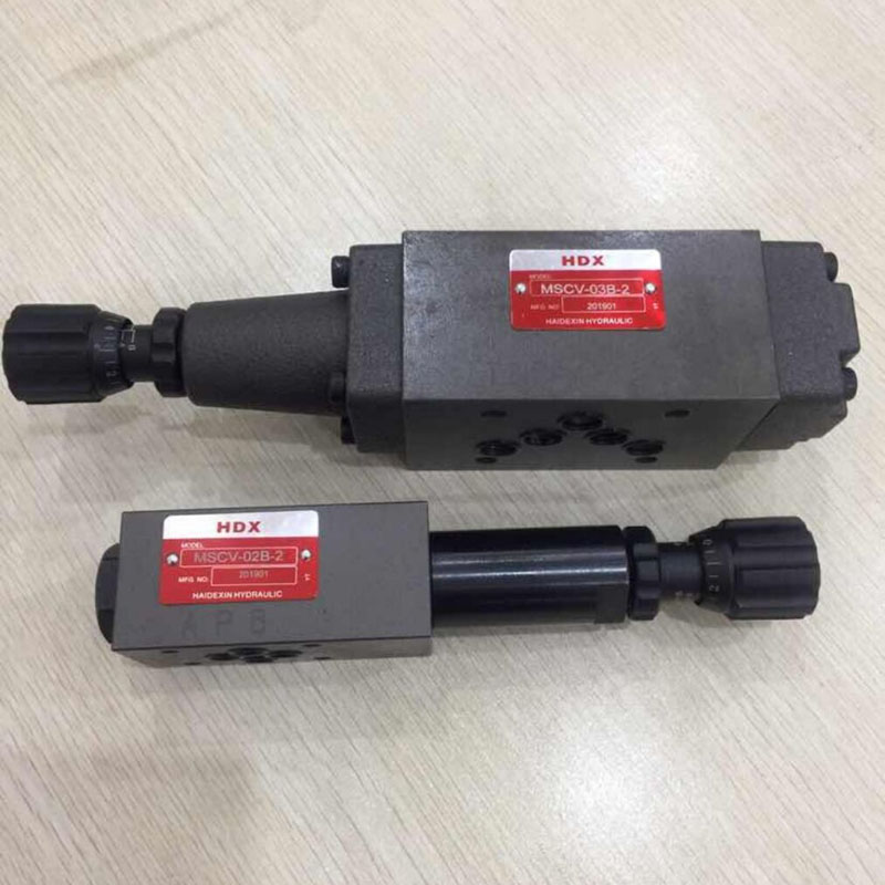 速发止逆阀MCV-02A- 5  P B 00  保压阀MPC-0P-05 叠加式液压阀