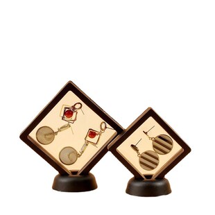 速发pe膜收纳盒薄膜悬浮盒项链饰品展示架饰装盒密塑防氧化封封首