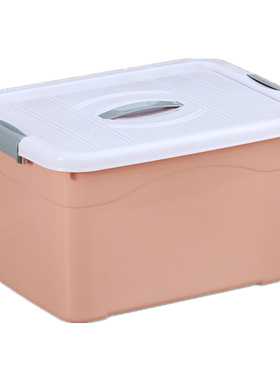 速发朔料车载塑料容纳收纳箱棉被子卧室箱子v纳盒p收养学校c鱼整