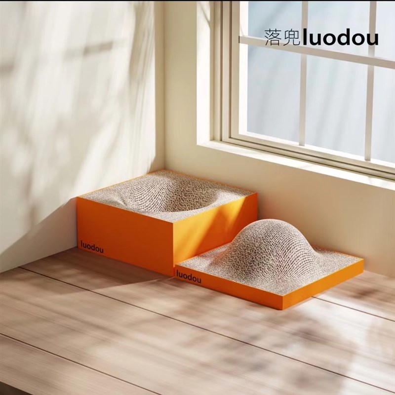 速发C-Quee/猫抓板磨面耐抓板维曲爪猫抓多猫窝猫玩具不易掉