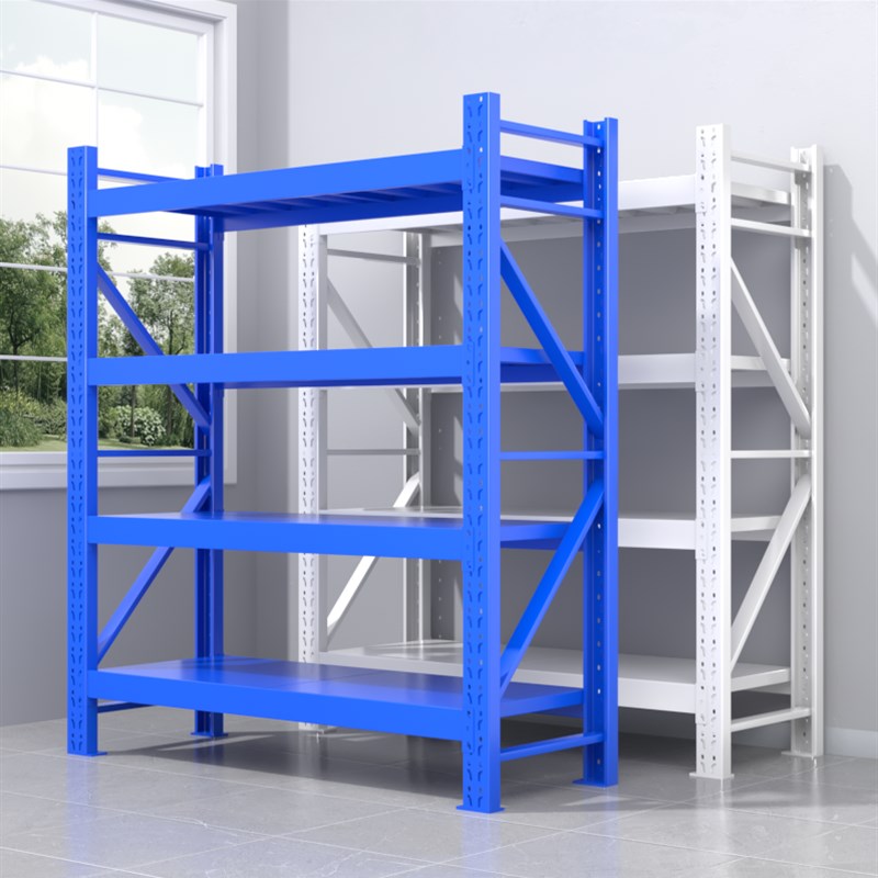 速发货架仓储置物架多层仓库杂物间储物架家用货物架展示架铁架书