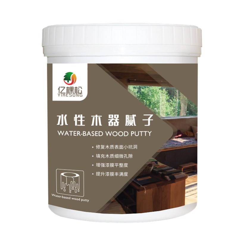 速发水性木器腻子膏木门破损修补家用腻子木质家具裂缝修复
