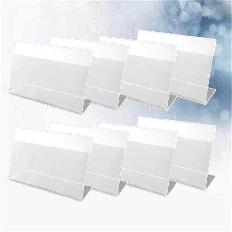 速发30+Pcs+Clear+Price+Tag+Retail+Show+Rack+The+Sign