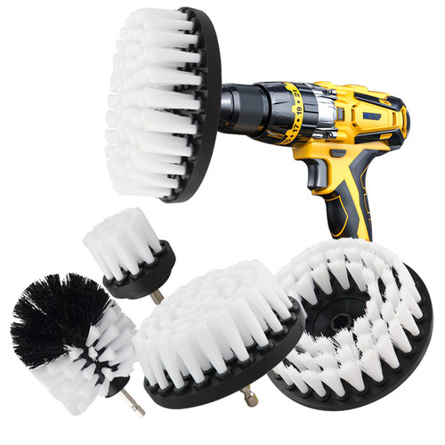 现货速发.2/.5/4/5'' Brush Attacht Set  Scrubber Brush C P