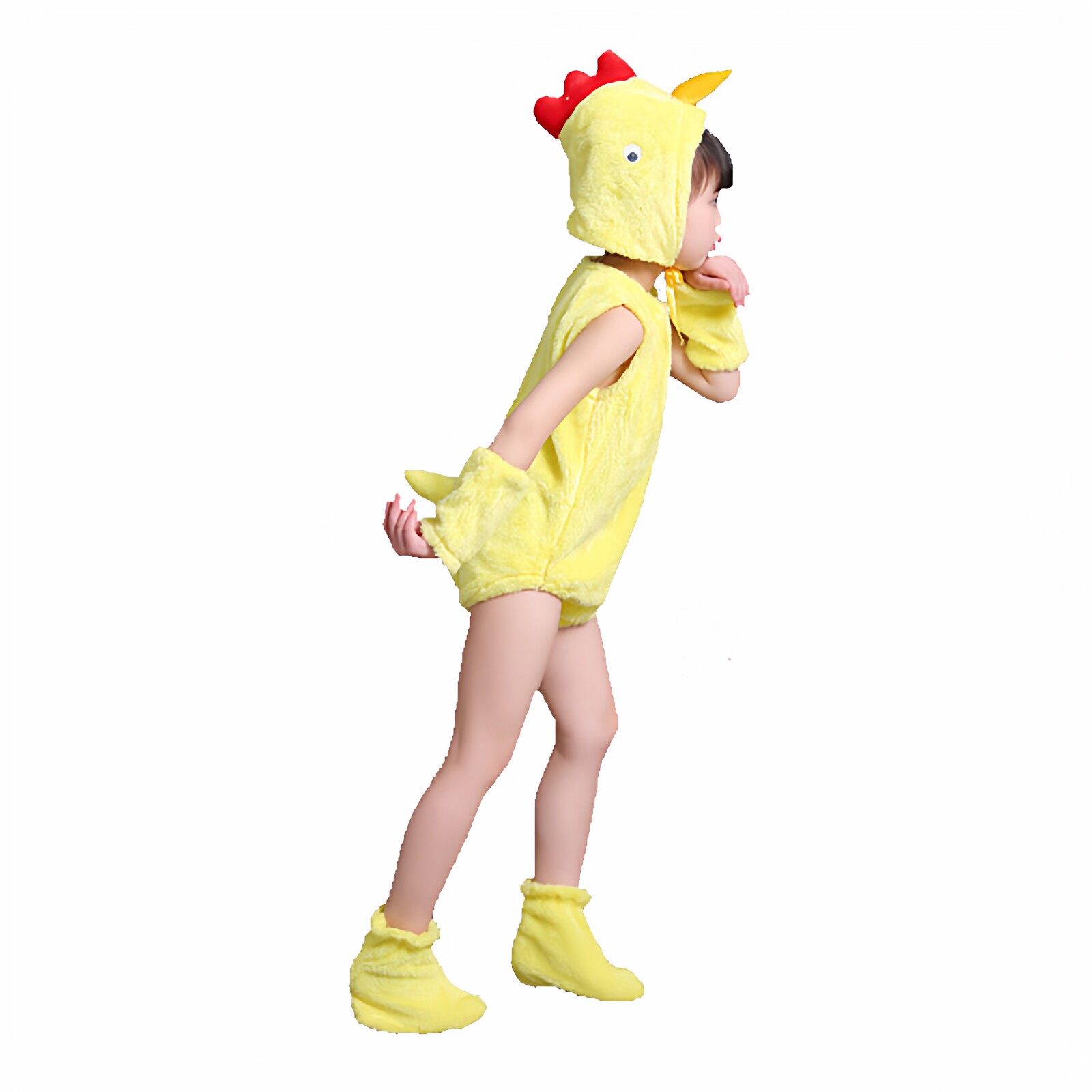 速发六一小鸡演出服儿童造型衣服舞蹈服动物装扮服装幼儿园表演服