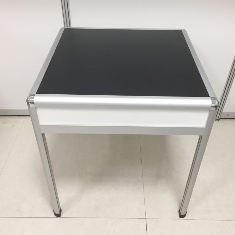 速发装会洽展桌标摊展位咨询桌广交会参谈前台接待台可拆展展桌