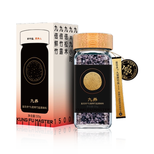 盐功夫九烤竹盐天然碱性食品泡茶温胃清润泡水鲜香无添加9烤正品