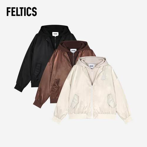 FELTICS宽松舒适潮羽绒服外套