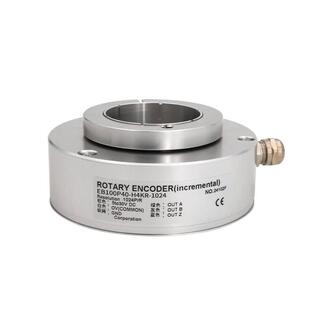 1000 宜科型大口径大孔编码 1024 H4KR 600全空心轴 器EB100P40