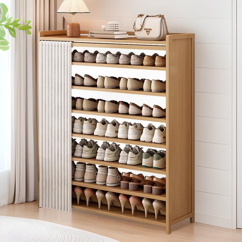 鞋架家用室内好看多层门口简易防尘鞋柜2024新款爆款收纳置物架子