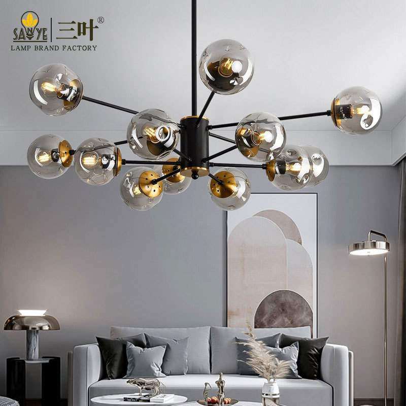 跨境魔豆玻璃吊灯北欧现代客厅灯简约书房卧室灯网红艺术咖啡厅灯,纺织面料/辅料/配套,纺织机械配件,淘宝优惠券,粉丝福利购,淘宝优惠卷