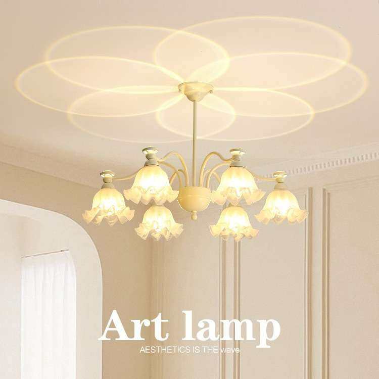 复古奶油风吊灯花朵氛围玻璃客厅餐厅灯书房卧室灯具铁艺复古风,纺织面料/辅料/配套,纺织机械配件,淘宝优惠券,粉丝福利购,淘宝优惠卷