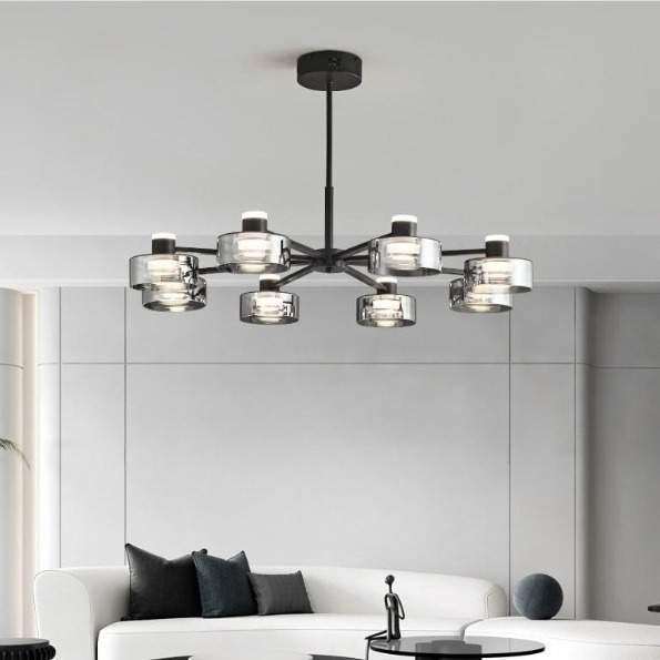 意式全铜吊灯别墅中山灯具客厅高级感展厅灯玻璃客厅灯大厅主灯,纺织面料/辅料/配套,纺织机械配件,淘宝优惠券,粉丝福利购,淘宝优惠卷