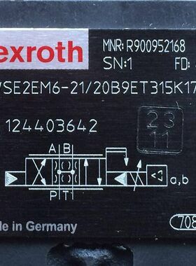 R900952168  4WSE2EM6-21/20B9ET315K17EV # Rexroth//力士乐