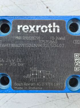 R901316790  4WE6H73B62/EG24N9K72L SO407 # Rexroth液压阀