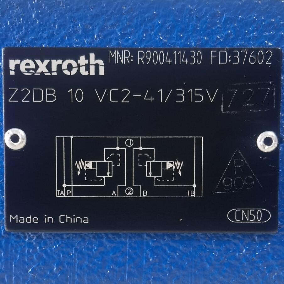 R900411430  Z2DB10VC2-4X/315V # Rexroth//力士乐，液压阀
