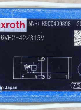 R900409898  ZDB6VP2-4X/315V  Rexroth - 液压阀