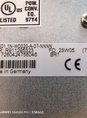 R911295323  HMS01.1N-W0020-A-07-NNNN # Rexroth控制器