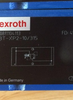 0811104113  ZDBT-XP2-1X/315 # Rexroth//力士乐