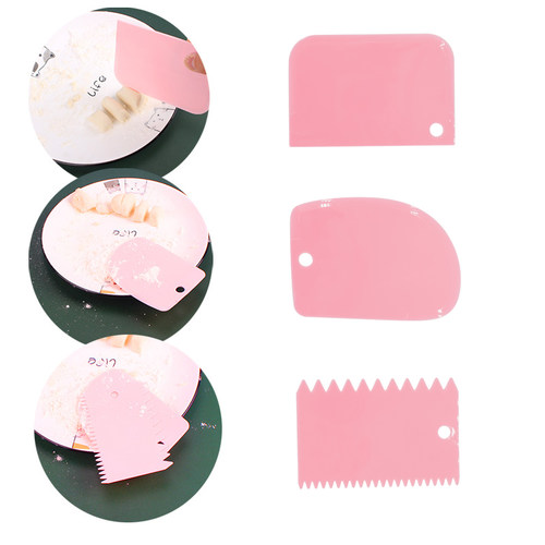 好货3PCS/Set Colorful Multifunctional Plastic Fondant Cake P