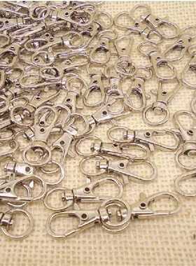 极速5pcsset Durable Metal Carabiner Clip Style Spring Key