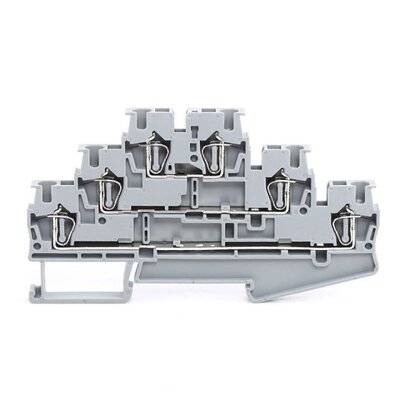 极速10pcs Phoenix Type DIKD1.5 24-12AWG Din Rail Wiring Conn