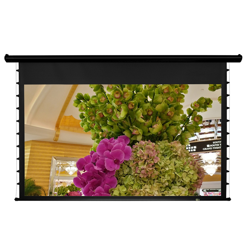 经科JK电动拉线投影幕布M3-AT/300s拉绳编织透声幕119寸16:10