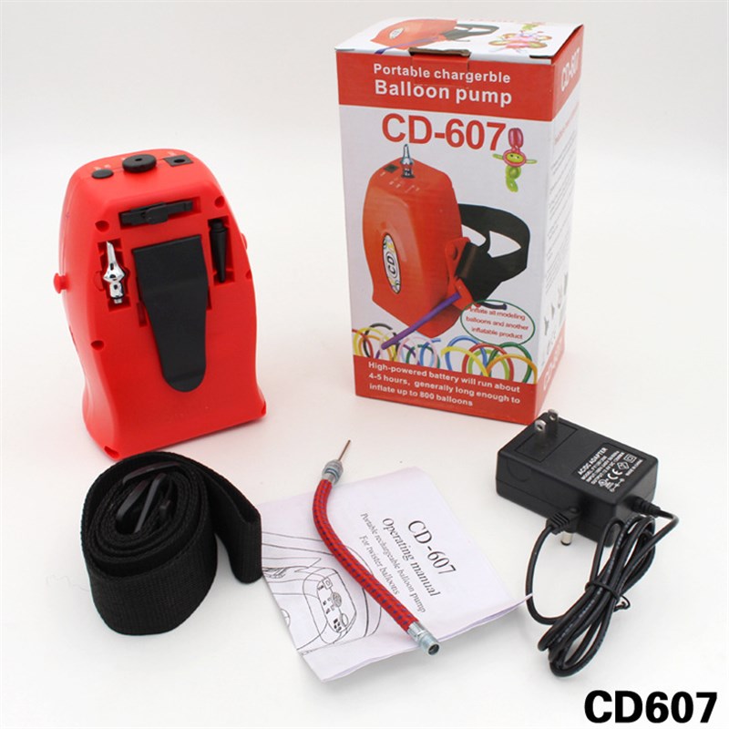 拱门电动打气筒气球长n条机CD607 508pro双层充气气泵配件工具