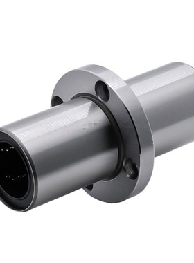 中间圆法兰直线轴承LMFC10/12/16/20/25/30/35/40/50LUU电镀