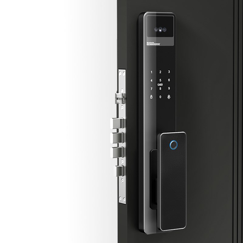 可视门锁 入户门智能锁防盗门密码带监J控人脸识别家用大门指纹锁