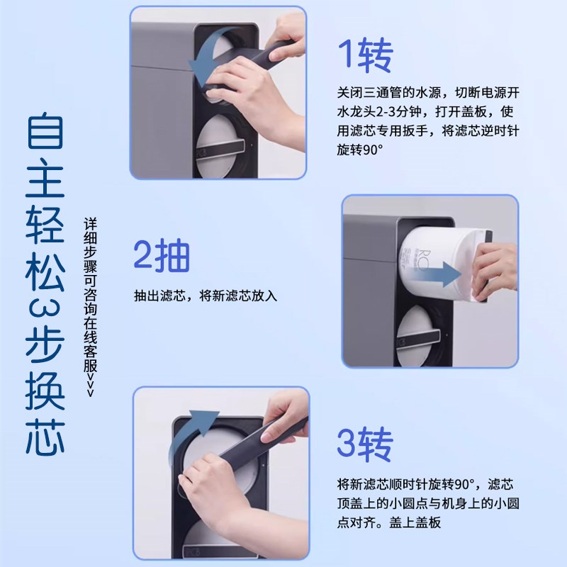 喜饮适配万和VRO-S606万和VRO-S80D1/VRO-S802净水器PCB/RO滤芯