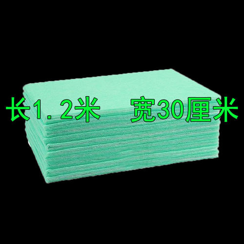 鱼缸过滤棉加厚加密绿白海绵