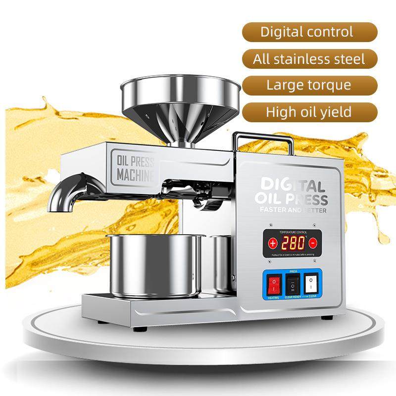 B31家用小型不锈钢榨油机冷热双榨芝麻花生大豆菜籽全自动榨油,农机/农具/农膜,农产品加工设备,淘宝优惠券,粉丝福利购,淘宝优惠卷