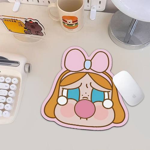 哭娃鼠标垫高颜值女生加厚书桌