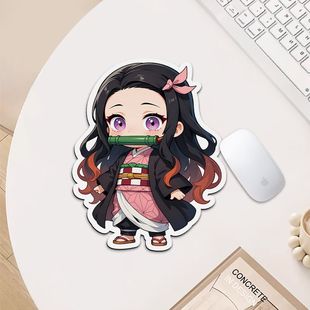 鬼灭之刃动漫周边卡通人物鼠标垫小号办公室游戏键盘桌垫耐磨