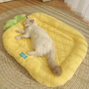 保暖睡垫猫咪用品猫床四季 猫窝冬季 通用狗窝懒人沙发猫垫子睡觉用
