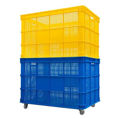 755塑料筐快递物流货框车间仓库货架周转箱工业风包装加厚水果框