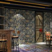 复古怀旧3d立体墙贴泡沫砖纹墙纸自粘店面装 饰贴纸电视背景墙壁纸