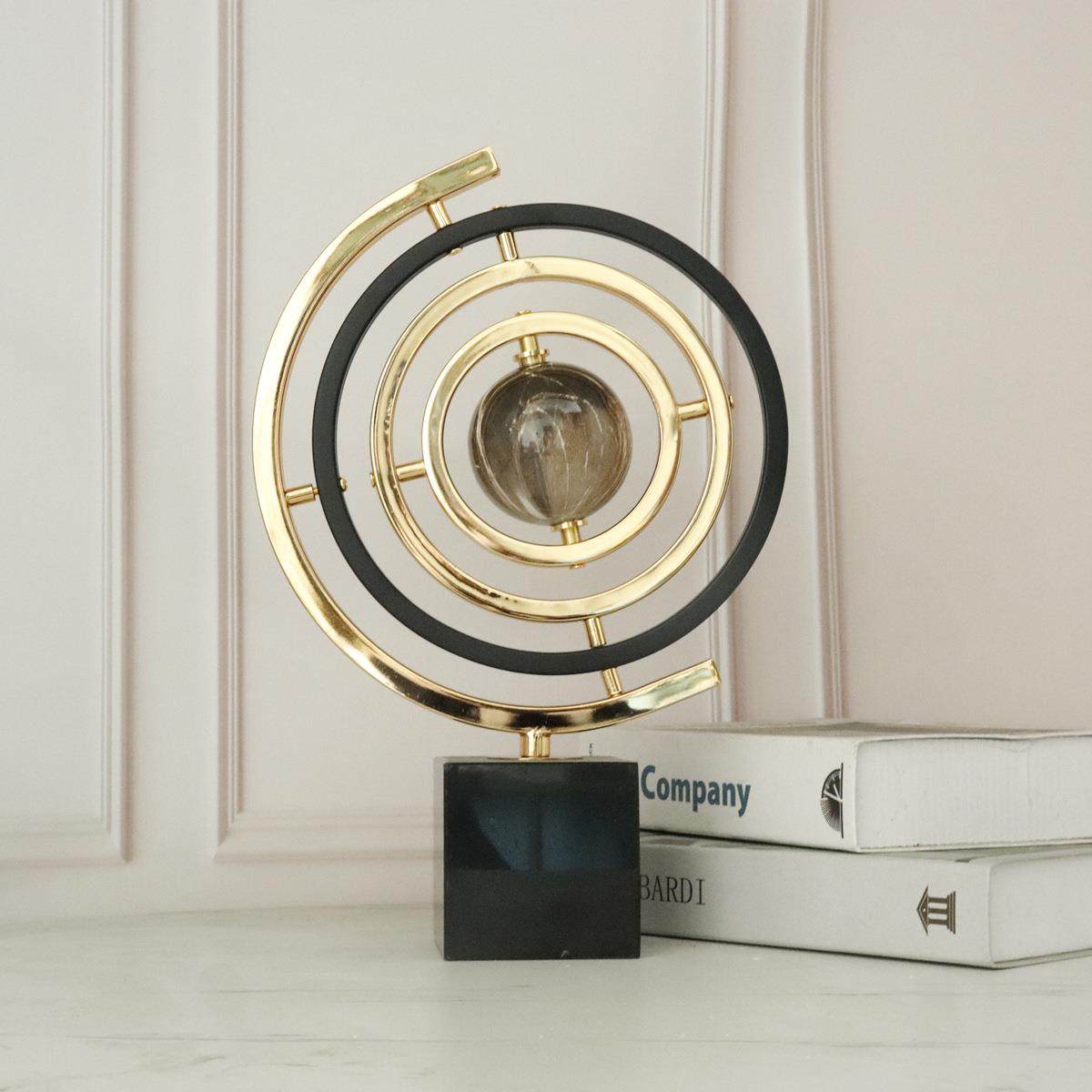 现代轻奢地球仪摆件高档酒柜电视柜办公室桌面家居客厅艺术装饰品,家居饰品,装饰摆件,淘宝优惠券,粉丝福利购,淘宝优惠卷