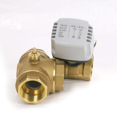 防水型电动球阀二通三通DN50DN20DN40DN25DN32代替电磁阀常开常闭