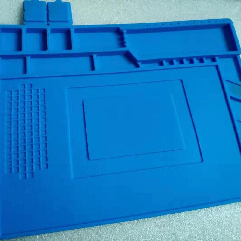 耐高温隔热垫防静电工作台垫台布防烫维修桌垫硅胶垫A400